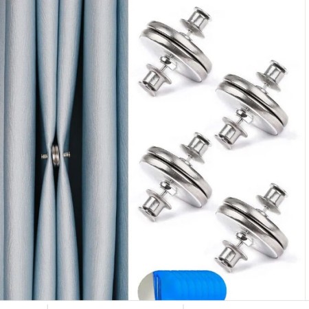 (৮ সেট)Magnetic Curtain Clip